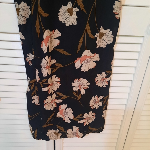 June & hudson floral flutter sleeve romper jumpsuit sz small *2 - Picture 2 of 9